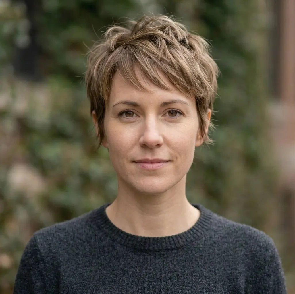 Jagged Taper Pixie hairstyle for Women