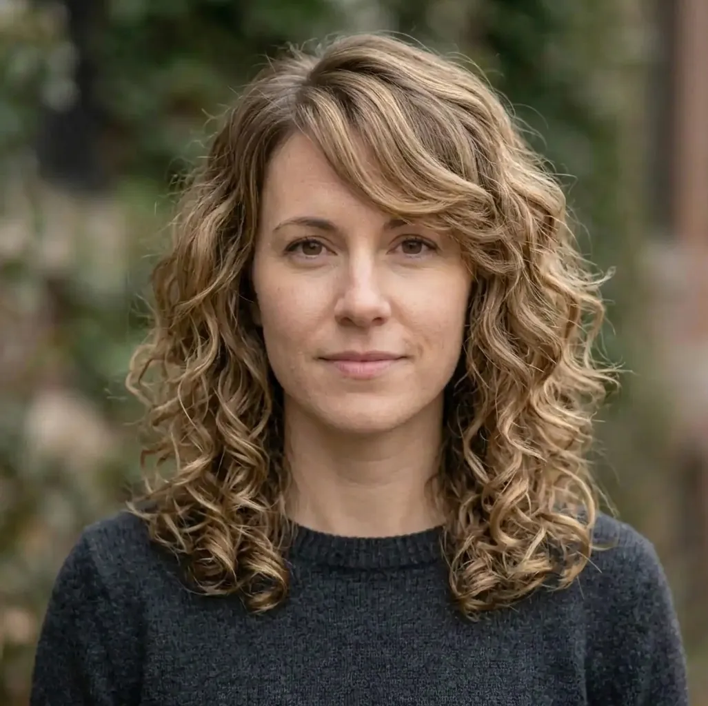 Tapered Ringlet Sweep hairstyle for Women