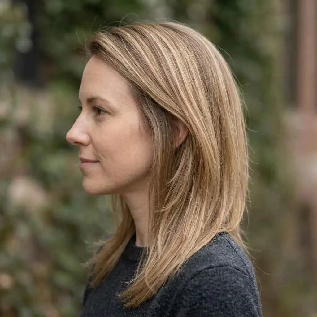 V-Shape Cut for women — side view