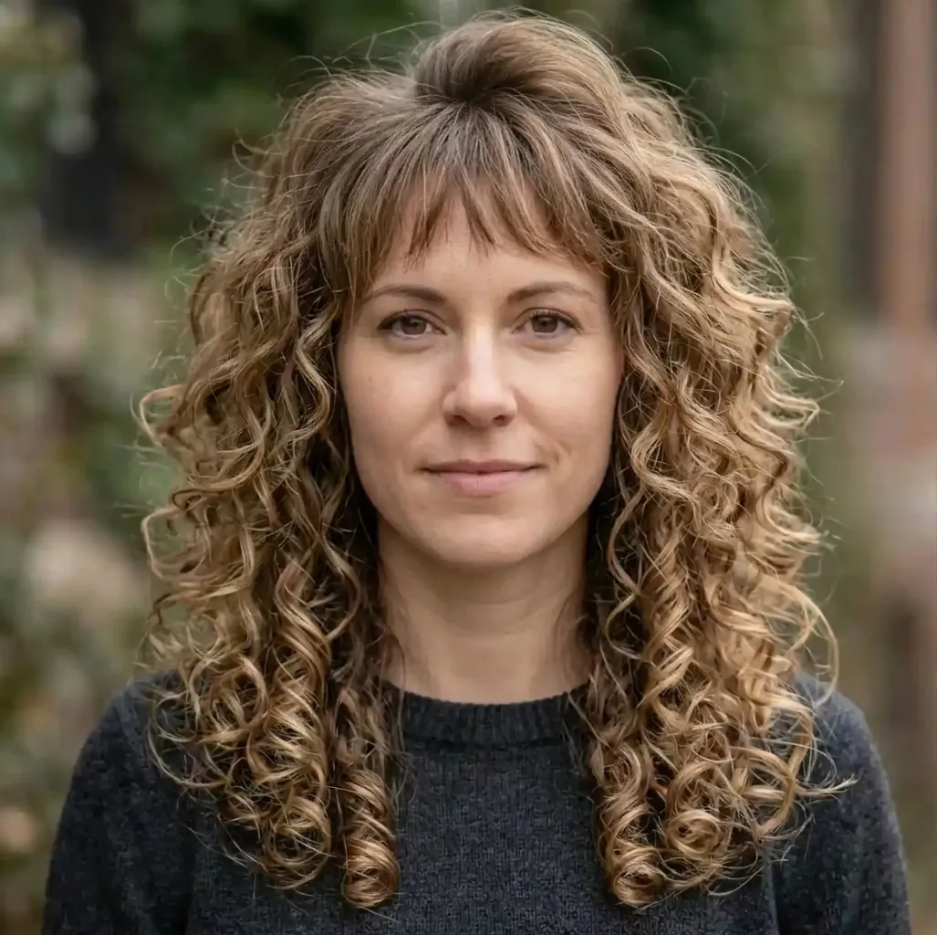 Voluminous Ringlet Mane hairstyle for Women