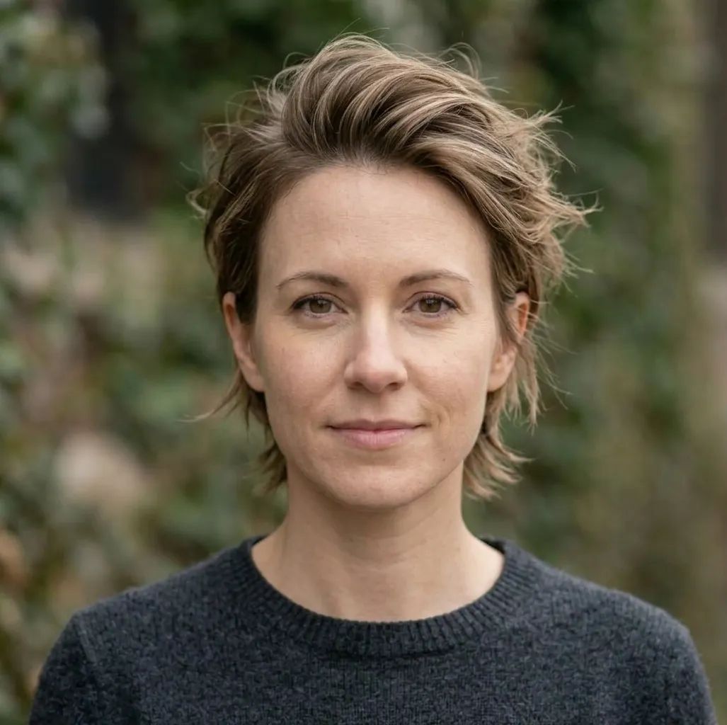 Windswept Spiky Crop hairstyle for Women